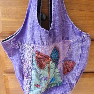 Earth Diva Boho Chic Tote - Made in Nepal